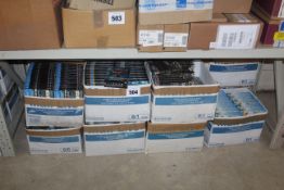 A large collection of various DVDs to include 'Harry Potter And The Deathly Hallows Part II' (Blu-