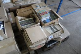 A large collection of various records to include 'Enon', 'Clarity - Way Of The Dragon', 'ABBC', '