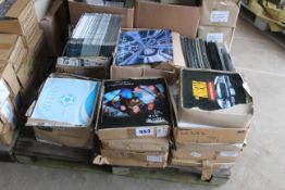 A large collection of various records to include 'Slow Records - Expander EP', 'Show And Tell (A