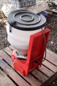 Stocks Fan Jet Pro 65 slug pelleter/ seeder. With deflector plates.