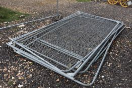 Quantity of Heras panels. AF.