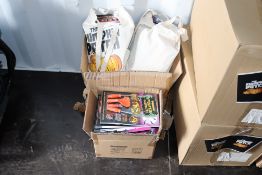 Various pumpkin carving sets etc.