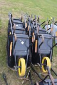 10x metal wheelbarrows. With solid wheels.