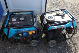SGS PGH6500 petrol generator and one for spares.