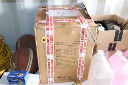 Unused REH-2E blower for jump pad or bouncy castle