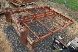 Browns Flat 8 bale grab. Matbro cone and pin brackets.