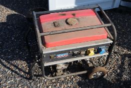 Sealey G3801 petrol generator.