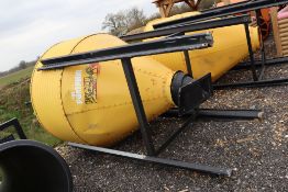 Two feed bins. Used as static props.