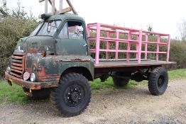 Bedford RL 4X4 military lorry. 1956. Currently not running and been used as a static prop.