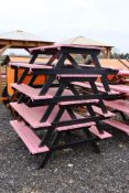 4x picnic benches.
