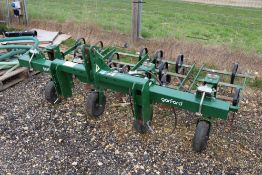 Garford 4 gang rear mounted inter-row hoe. Owned from new.