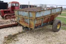 Wheatley 3T single axle dump trailer. Included by