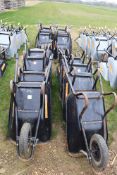 20x metal wheelbarrows.