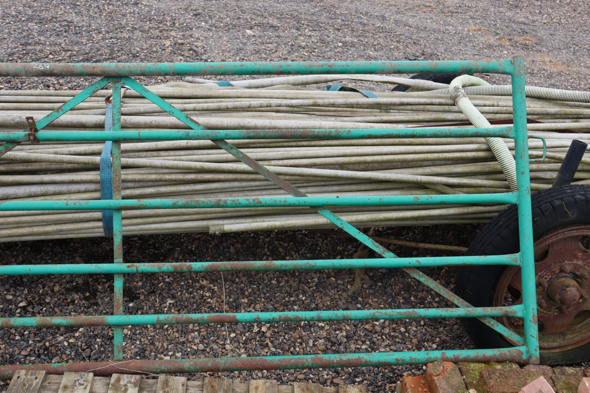 10ft gate. - Image 2 of 3