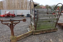 Pooley & Sons, Birmingham vintage cattle weigh cru