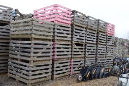 23x slatted 1T vegetable/ pumpkin crates.