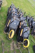 10x metal wheelbarrows. With solid wheels.