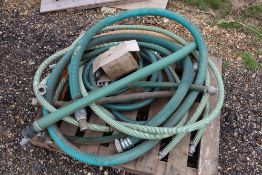 Various sprayer hose.