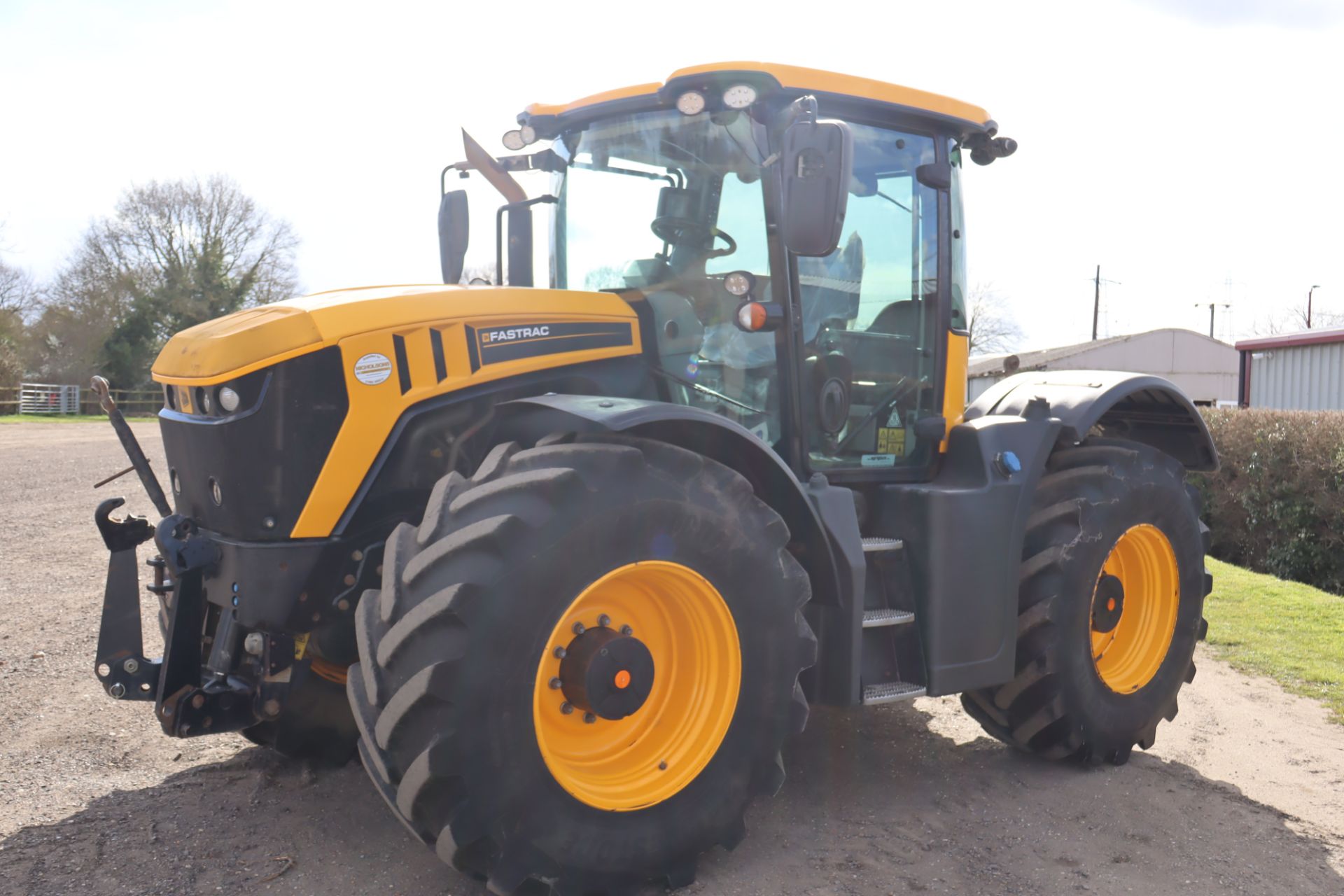 JCB Fastrac 4220 4WD 4WS tractor. Registration AJ19 WLO. Date of first ...
