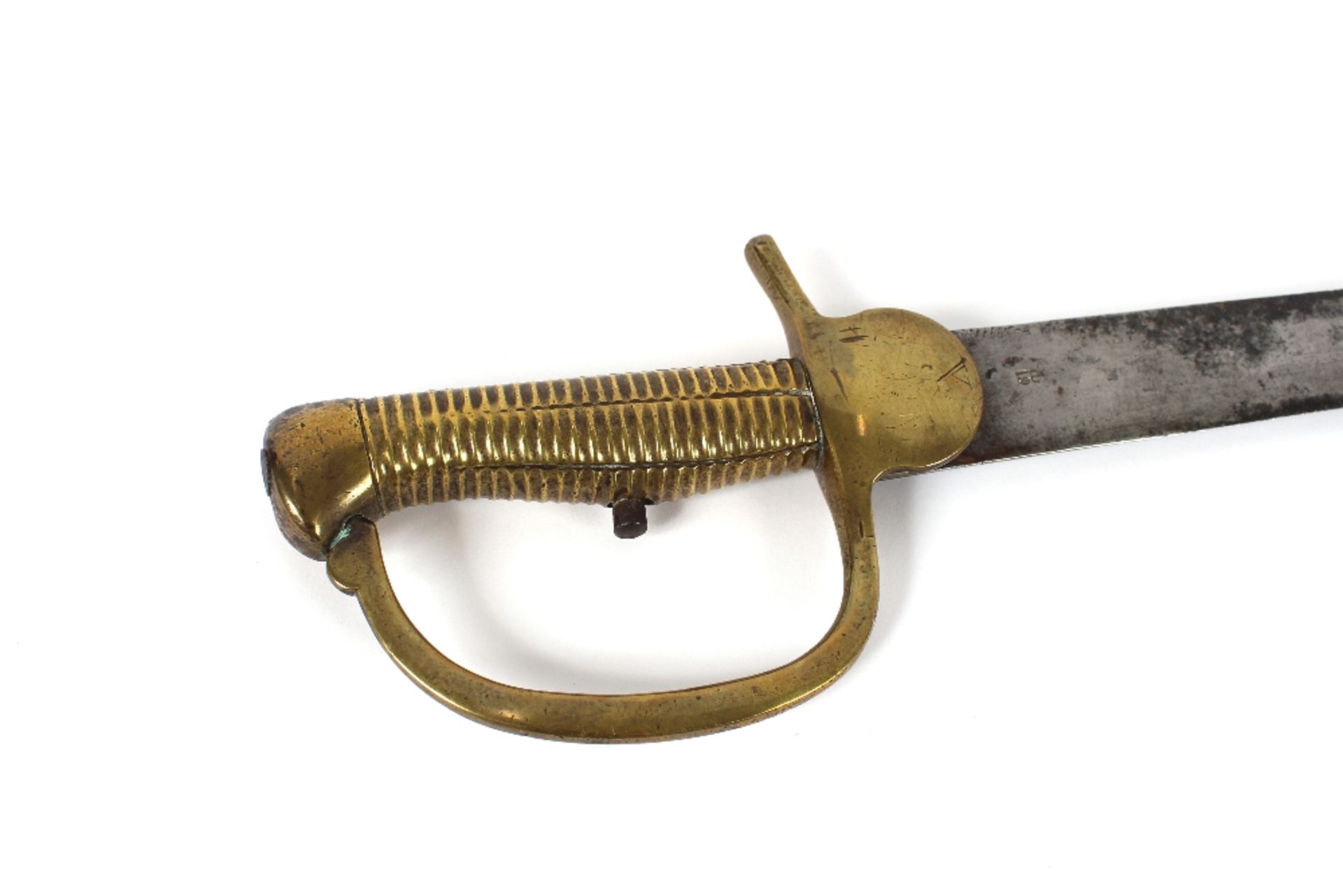 A Baker rifle sword bayonet, second model P1801. B - Image 2 of 5