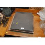 Two albums of 78rpm records