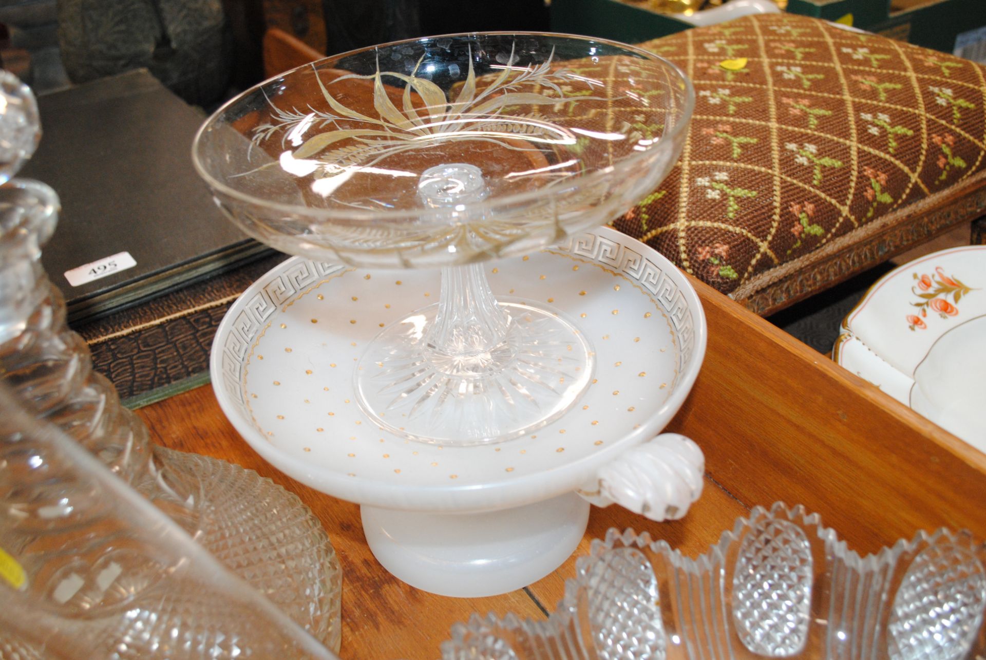 A collection of various glassware to include decor - Image 5 of 5