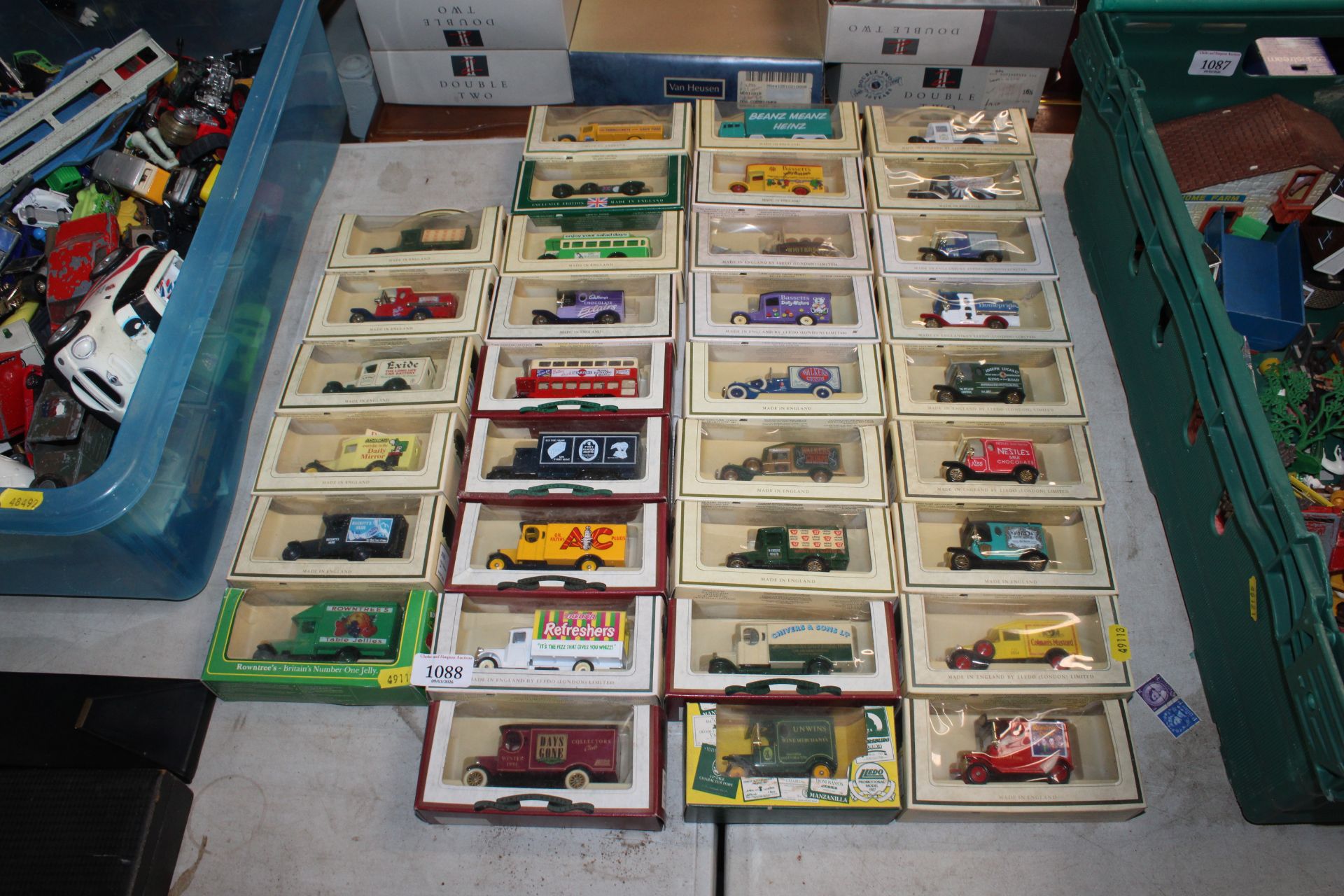 A quantity of boxed diecast vehicles