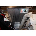 A Franke stainless steel sink