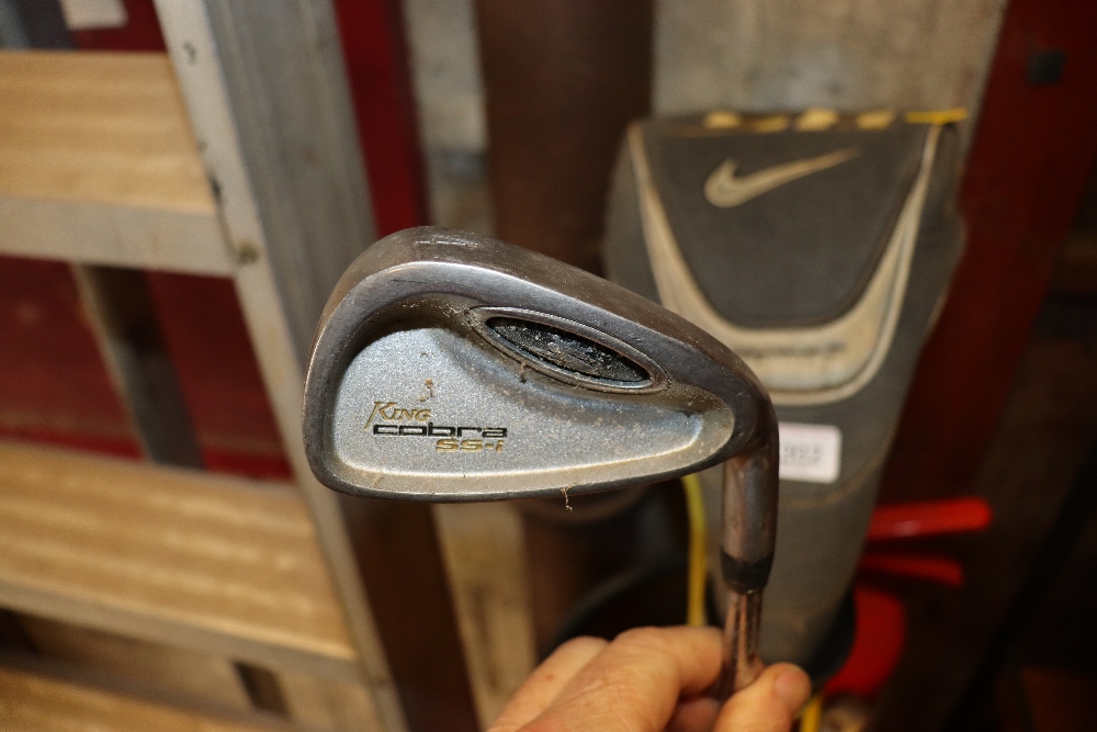 A Powercaddy golf bag and a collection of various - Image 2 of 3