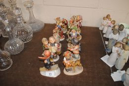 A collection of Goebel / Hummell figures AF