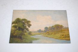 W. Ratcliffe, oil on board entitled 'The Stream' i