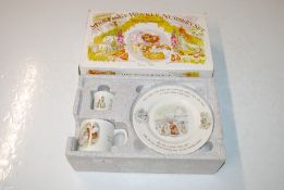 Mrs Tiggy-Winkle nursery set by Wedgwood
