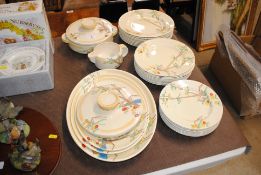 Clarice Cliff for Wilkinson, part dinner service