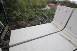 4x 3m L-Store retaining wall sections. B-Grade.