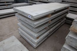 6x prestressed concrete panels: 5x 95mm x 2600mm x