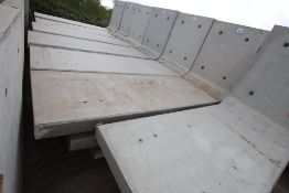 4x 3m L-Store retaining wall sections. B-Grade.