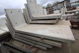 4x 3m L-Store retaining wall sections. B-Grade.