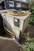 c.1,000L water tank. With 3ph pump and washdown ho