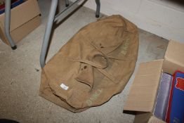 A WW2 womens kit bag, named to J. Rice Vad W/570348