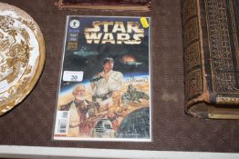 Dark Horse comics, Star Wars A New Hope No.1 as one of a specially limited series of 500 copies sign