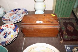 A 19th Century mahogany tea caddy (converted)