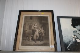 After S Wheatley, black and white print 'Two bunch