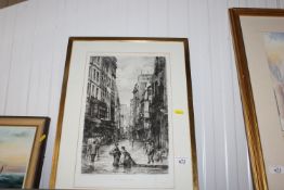 After Lucien Gautier, black and white print