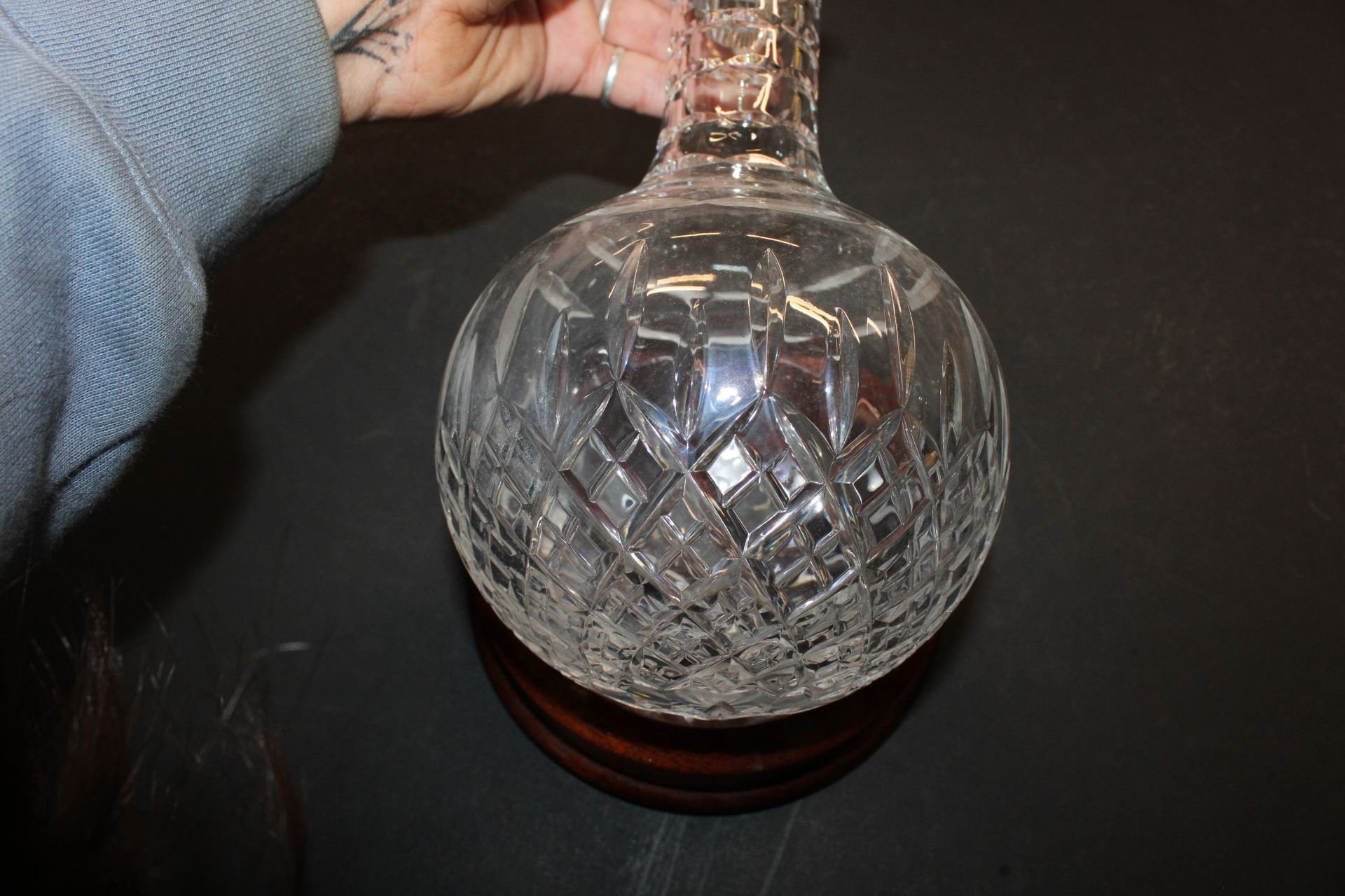 Nine Waterford glass 'Colleen' pattern short stemmed wine glasses; four matching port glasses; three - Image 18 of 22