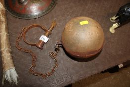 A ball and chain