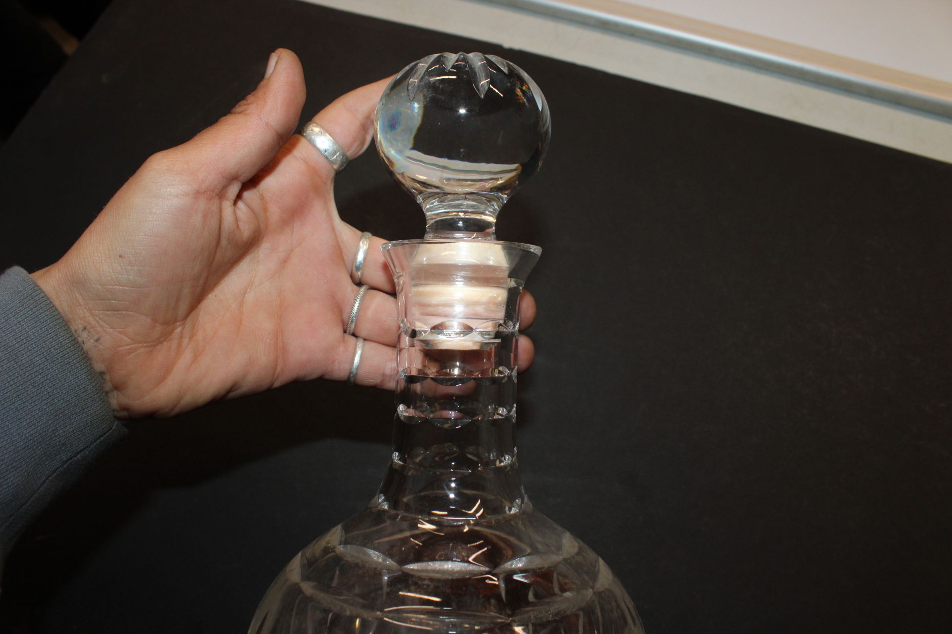 Nine Waterford glass 'Colleen' pattern short stemmed wine glasses; four matching port glasses; three - Image 16 of 22