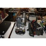 A Sage juicer and a Breville sandwich maker