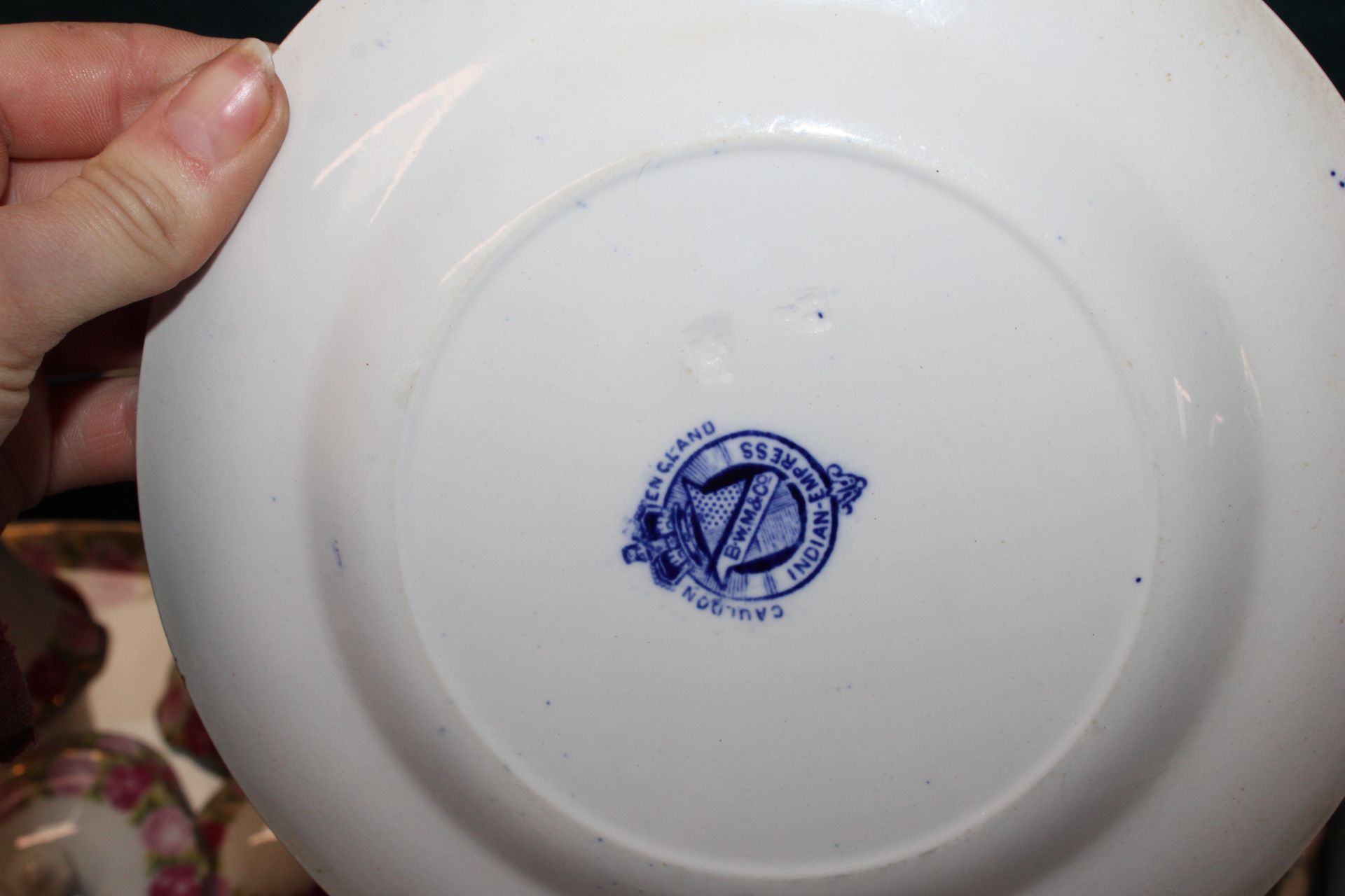 A quantity of various decorative china to include Portmeirion teapots; a G. H. Richards pottery - Image 5 of 11