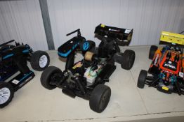 An NRB-5 Nitro remote control car, sold as seen