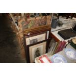 A quantity of various pictures and prints